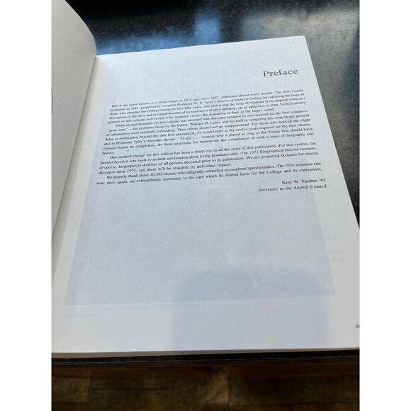 Amherst College Biographical Records 1983 Graduates & Non-Graduates 1900-1983 - Picture 5 of 5